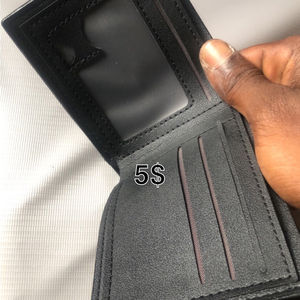 Black bi fold
